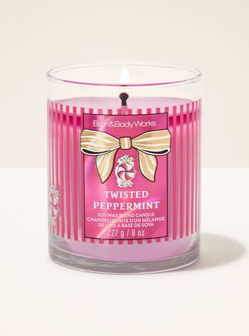 Twisted Peppermint Single Wick Candle 單芯蠟燭