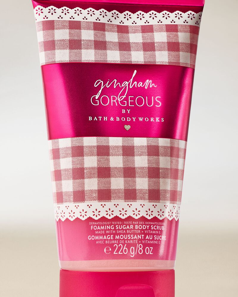 Gingham Gorgeous Foaming Sugar Body Scrub 泡泡砂糖身體磨砂