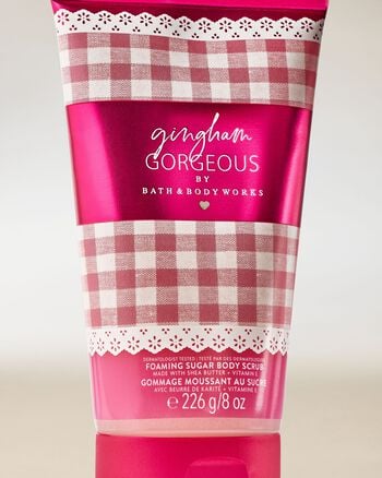 Gingham Gorgeous Foaming Sugar Body Scrub 泡泡砂糖身體磨砂