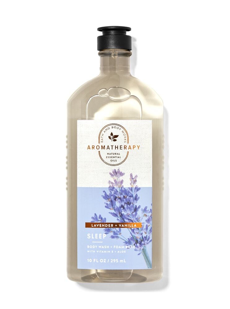 Lavender Vanilla Body Wash and Foam Bath 沐浴液和泡泡浴
