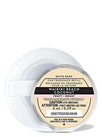 Waikiki Beach Coconut Car Fragrance Refill 汽車香氛補充液
