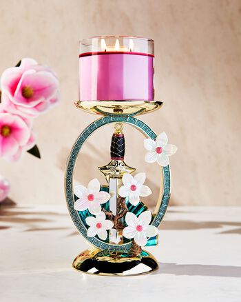 Mulan Pedestal 3-Wick Candle Holder 三芯蠟燭臺