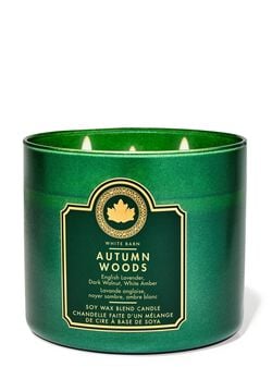 Autumn Woods 3-Wick Candle