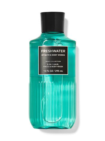 Freshwater 3-in-1 Hair, Face & Body Wash 三合一洗頭水、洗面奶和沐浴露