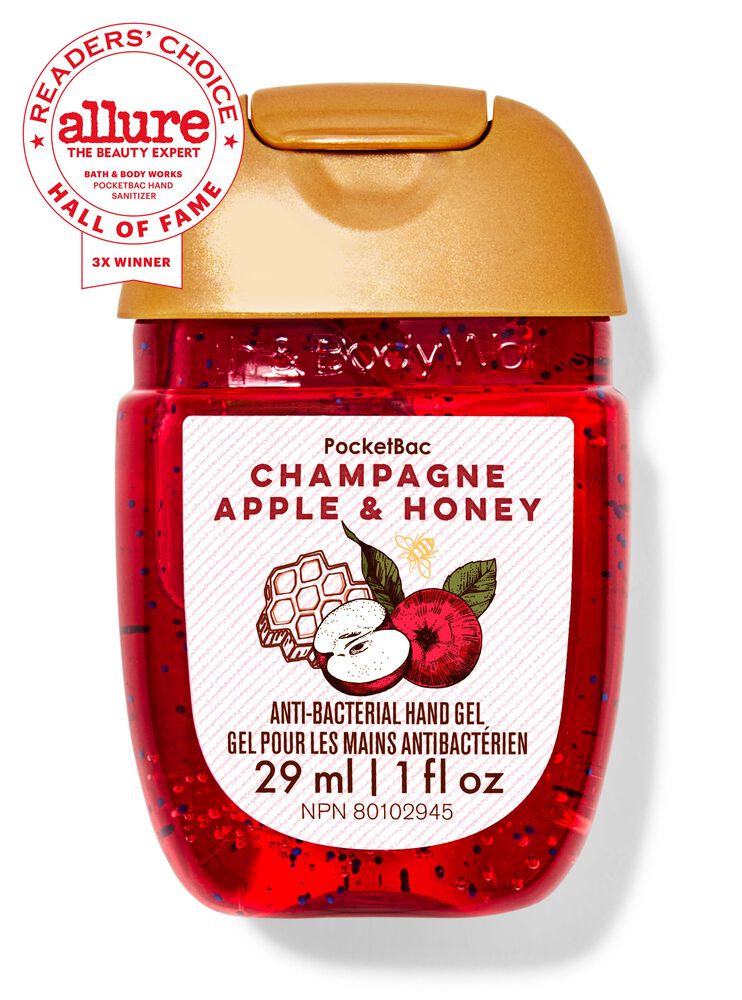 Champagne Apple & Honey PocketBac Hand Sanitizer PocketBac搓手液