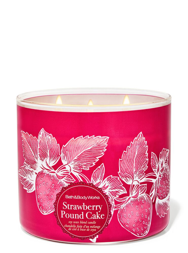 Strawberry Pound Cake 3-Wick Candle 三芯蠟燭
