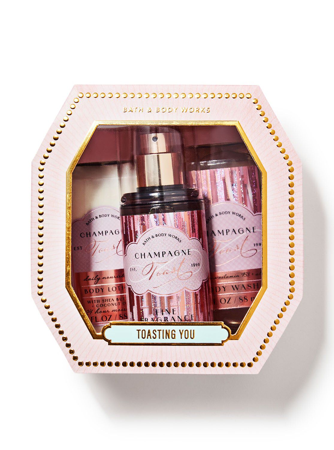 Shop Champagne Toast Mini Gift Box Set | HK Bath & Body Works