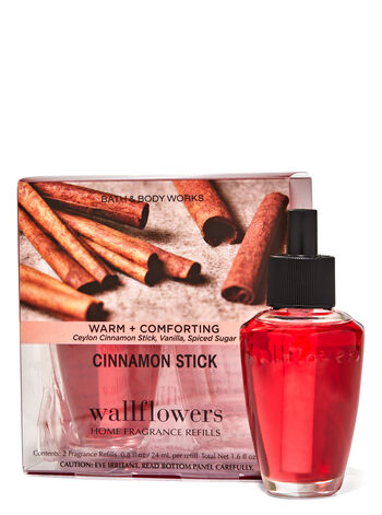Cinnamon Stick Wallflowers Fragrance Refills, 2-Pack 香氛補充液, 2件裝