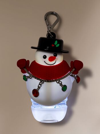 Light-Up Blingy Jolly Snowman PocketBac Holder PocketBac掛套