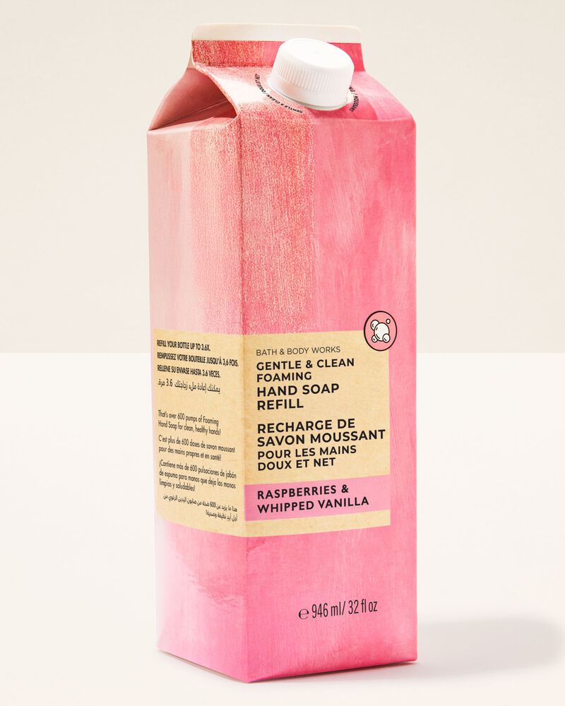 Raspberries & Whipped Vanilla Gentle & Clean Foaming Hand Soap Refill 溫和泡泡潔手液補充液