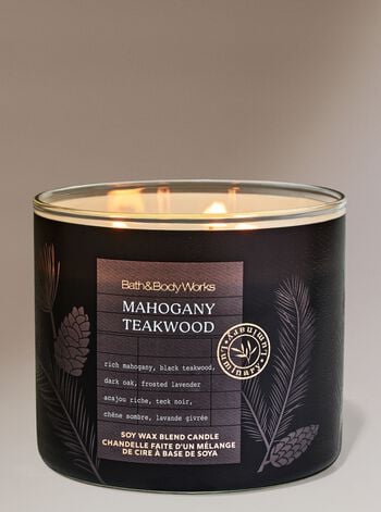 Mahogany Teakwood 3-Wick Candle 三芯蠟燭