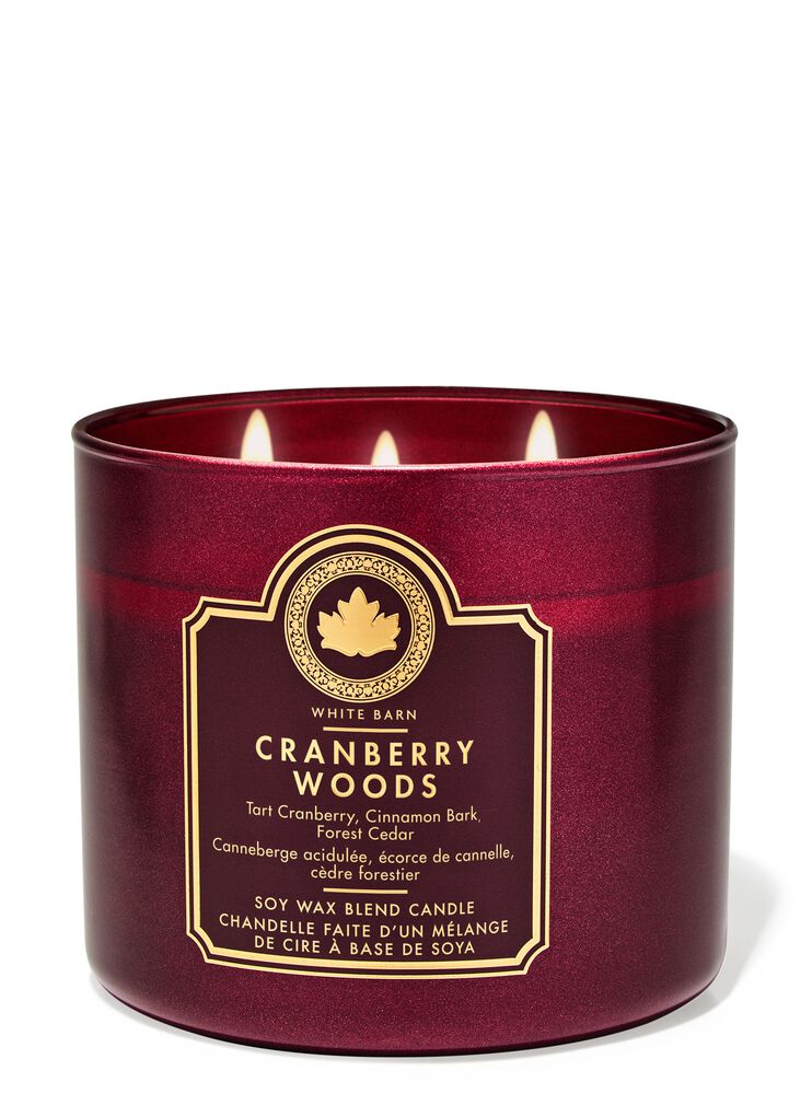 Cranberry Woods 3-Wick Candle 三芯蠟燭