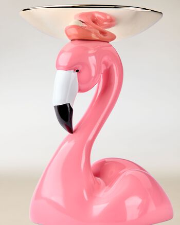Flamingo Head 3-Wick Candle Holder 3-Wick Candle Holder