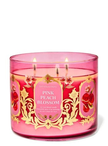 Pink Peach Blossom 3-Wick Candle 三芯蠟燭