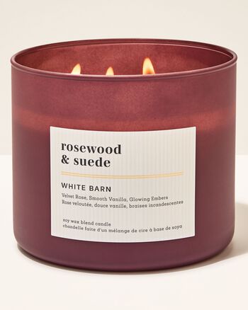 Rosewood & Suede 3-Wick Candle 三芯蠟燭