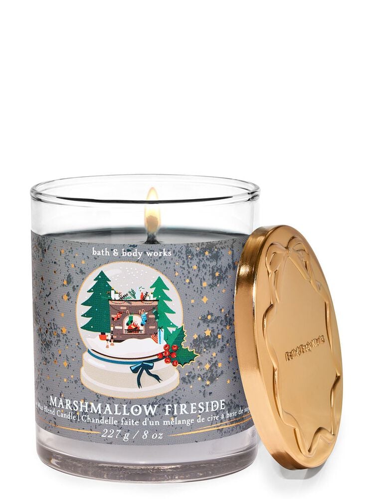 Marshmallow Fireside Single Wick Candle 單芯蠟燭