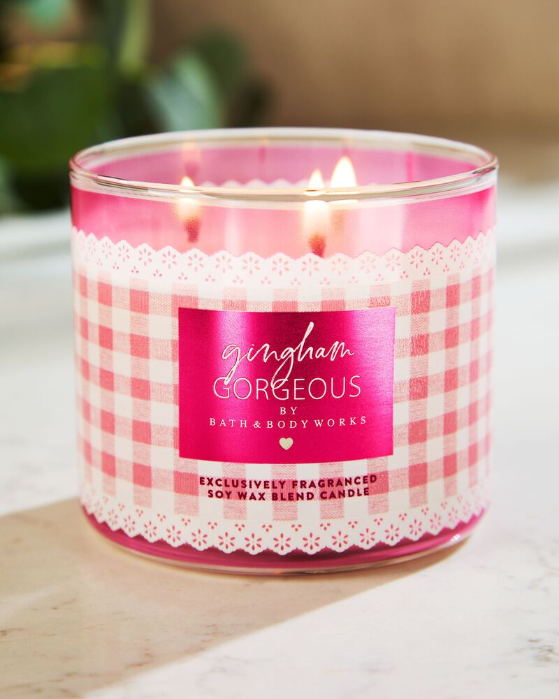 Gingham Gorgeous 3-Wick Candle 三芯蠟燭