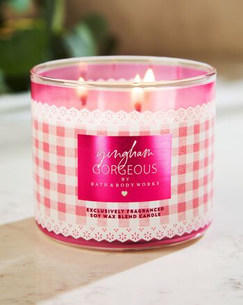 Gingham Gorgeous 3-Wick Candle 三芯蠟燭