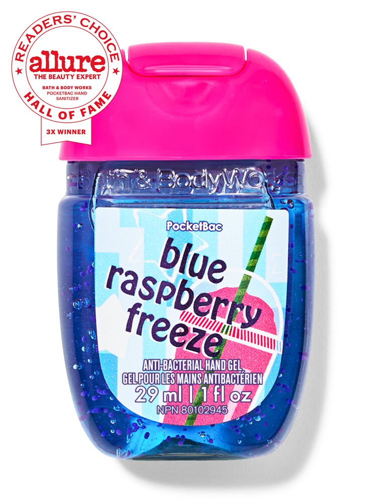 Blue Raspberry Freeze PocketBac Hand Sanitizer PocketBac搓手液