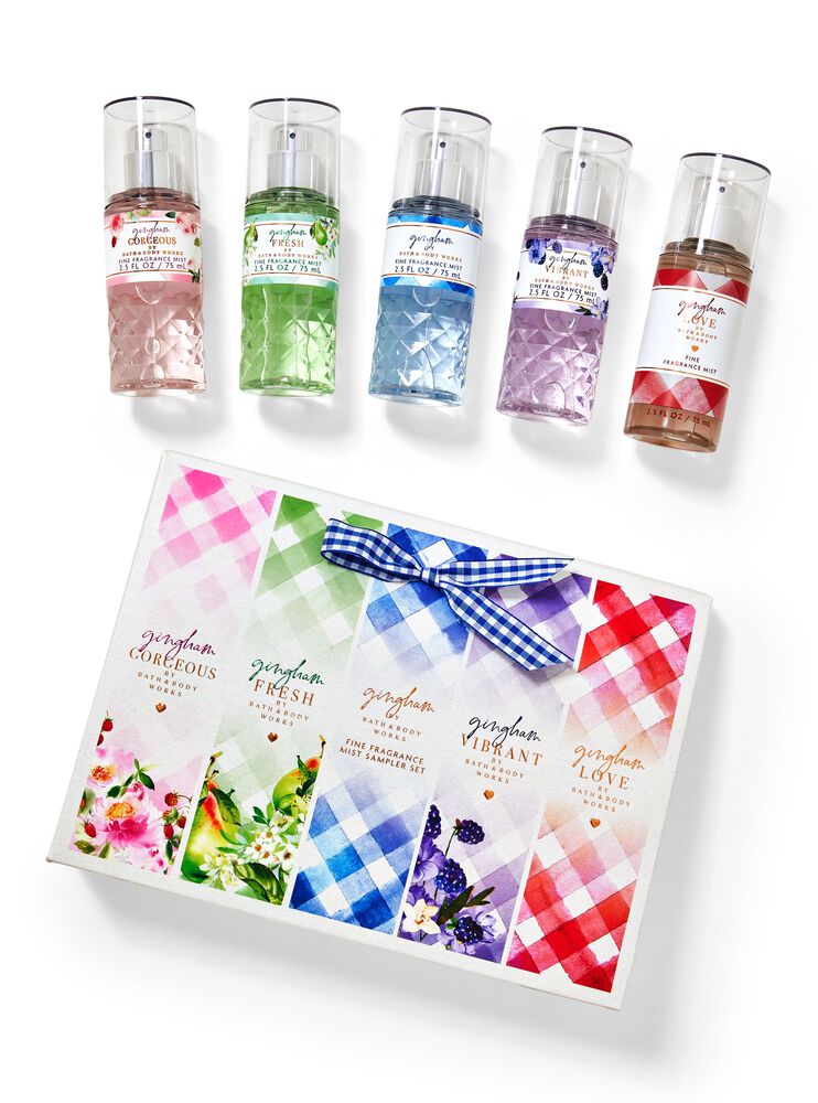 Gingham Sampler Mini Gift Box Set Mini Gift Box Set