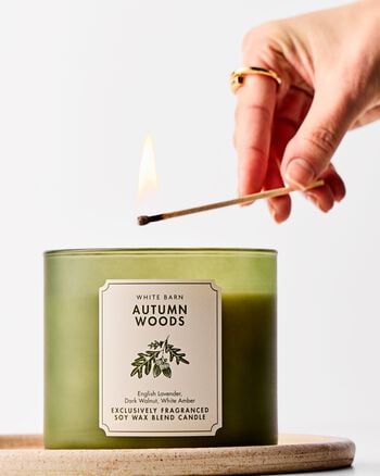 Autumn Woods 3-Wick Candle 3-Wick Candle