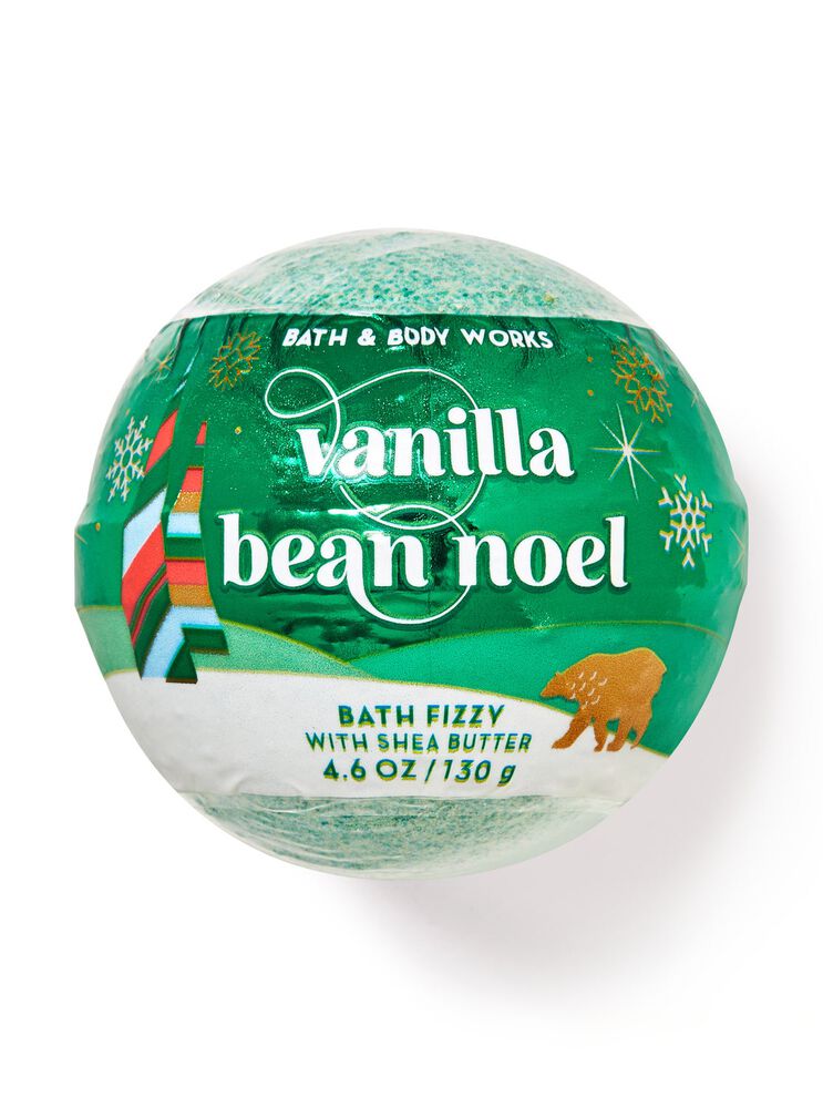 Vanilla Bean Noel Bath Fizzy 泡泡浴球