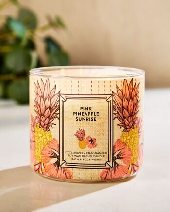 Pink Pineapple Sunrise 3-Wick Candle 3-Wick Candle