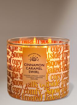 Cinnamon Caramel Swirl 3-Wick Candle