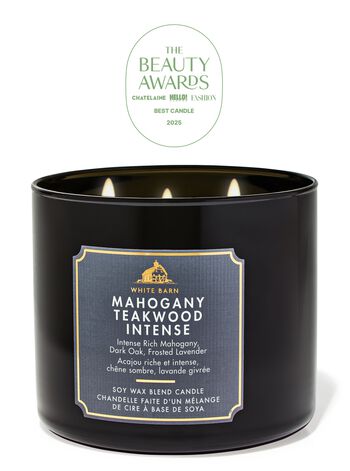 Mahogany Teakwood Intense 3-Wick Candle 三芯蠟燭