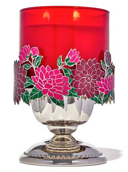 Dahlia 3-Wick Candle Holder Dahlia 3-Wick Candle Holder