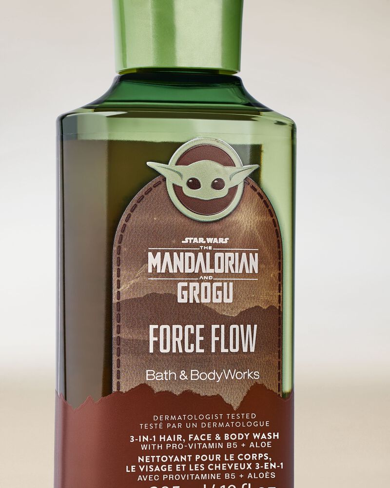 Force Flow 3-in-1 Hair, Face & Body Wash 三合一洗頭水、洗面奶和沐浴露