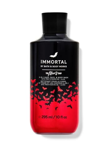 Immortal 3-in-1 Hair, Face & Body Wash 三合一洗頭水、洗面奶和沐浴露