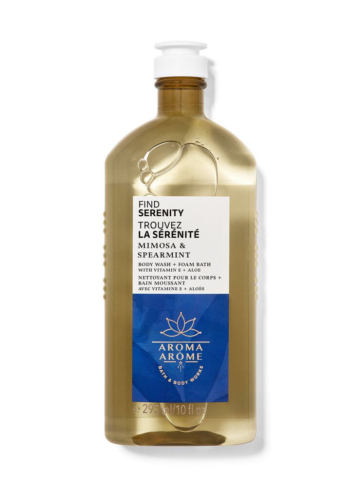 Mimosa Spearmint Body Wash and Foam Bath 沐浴露及泡泡浴