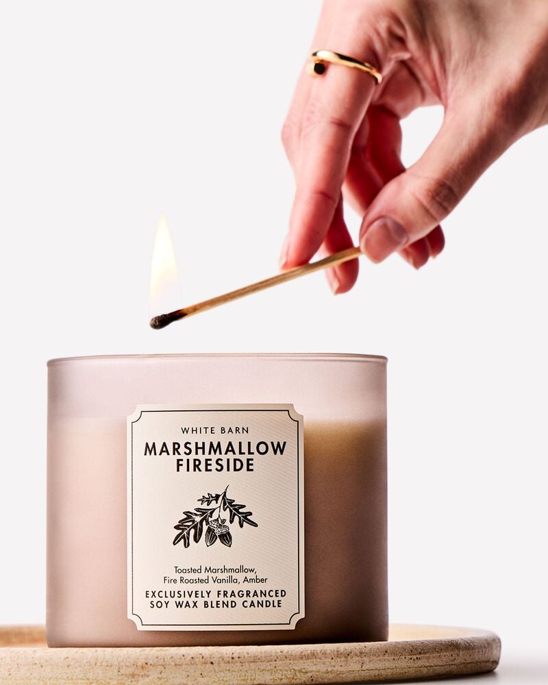 Marshmallow Fireside 3-Wick Candle 3-Wick Candle