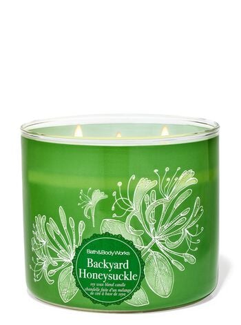 Backyard Honeysuckle 3-Wick Candle 三芯蠟燭