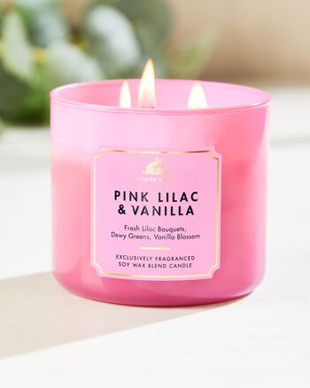 Pink Lilac & Vanilla 3-Wick Candle 三芯蠟燭