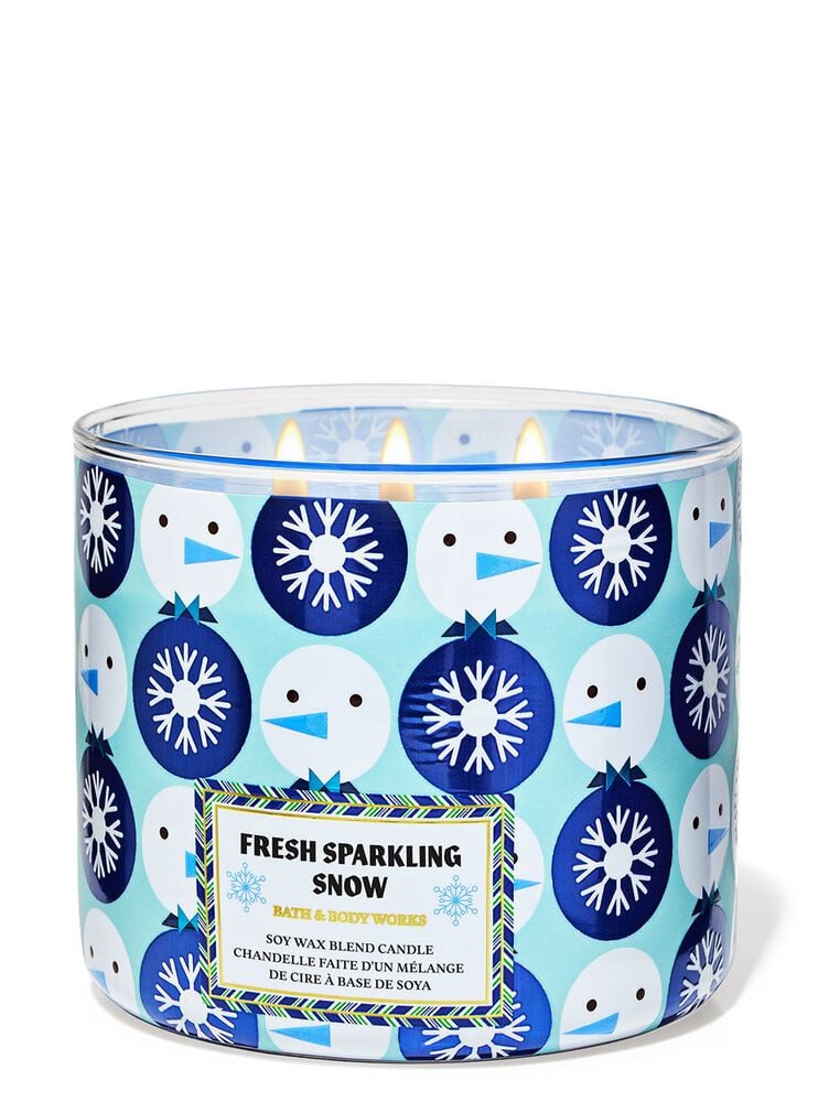 Fresh Sparkling Snow 3-Wick Candle 三芯蠟燭