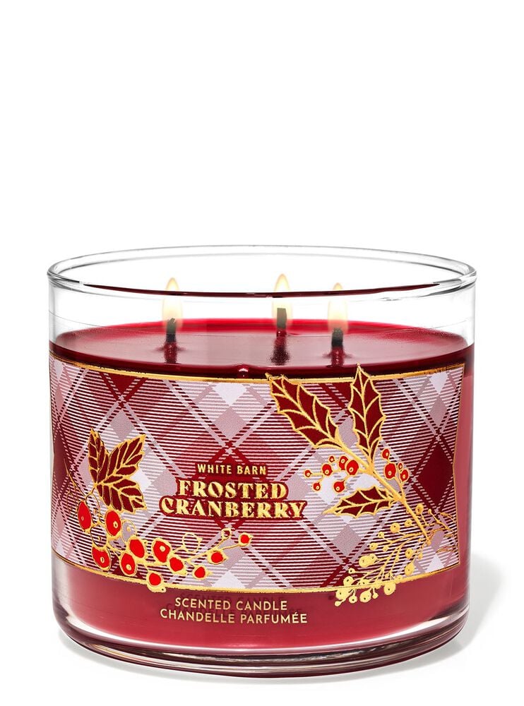 Frosted Cranberry 3-Wick Candle 三芯蠟燭