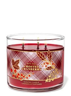 Frosted Cranberry 3-Wick Candle