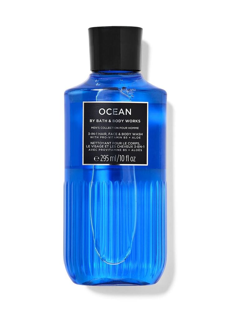 Ocean 3-in-1 Hair, Face & Body Wash 三合一洗頭水、洗面奶和沐浴露