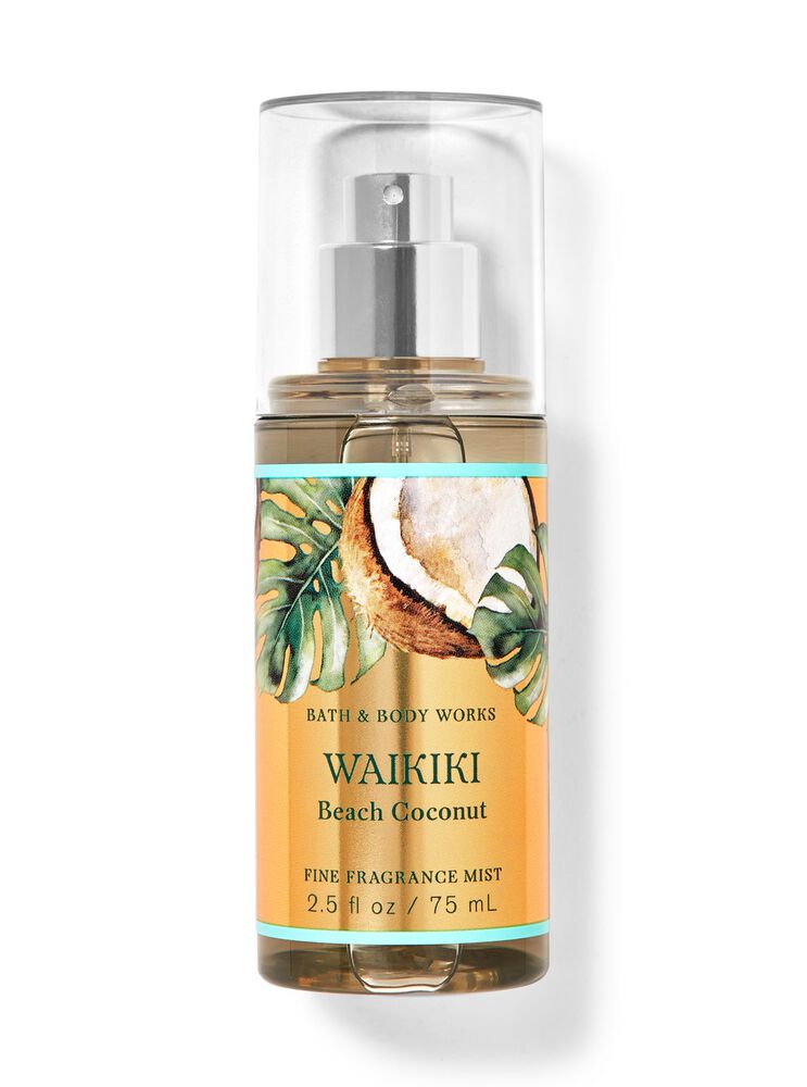 Waikiki Beach Coconut Travel Size Fine Fragrance Mist 旅行裝香氛噴霧