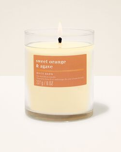 Sweet Orange & Agave Single Wick Candle image number null