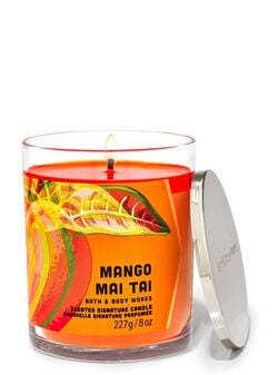Mango Mai Tai Signature Single Wick Candle
