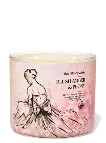 Blush Amber & Peony 3-Wick Candle 三芯蠟燭