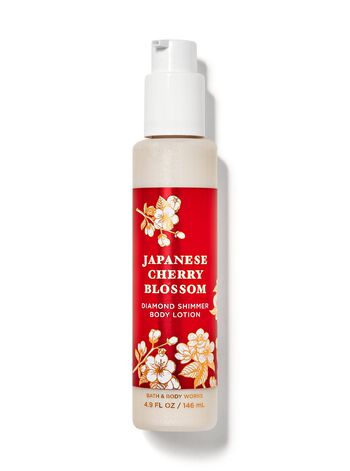 Japanese Cherry Blossom Diamond Shimmer Body Lotion 鑽石閃粉潤膚露