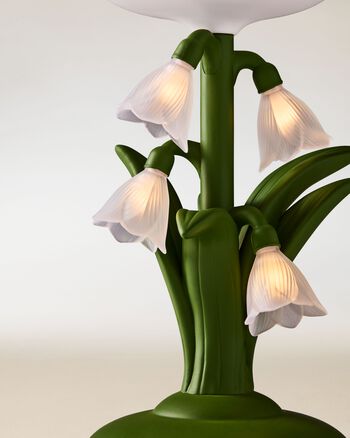 Snowdrop Dream Light-Up Pedestal Candle Holder 蠟燭臺