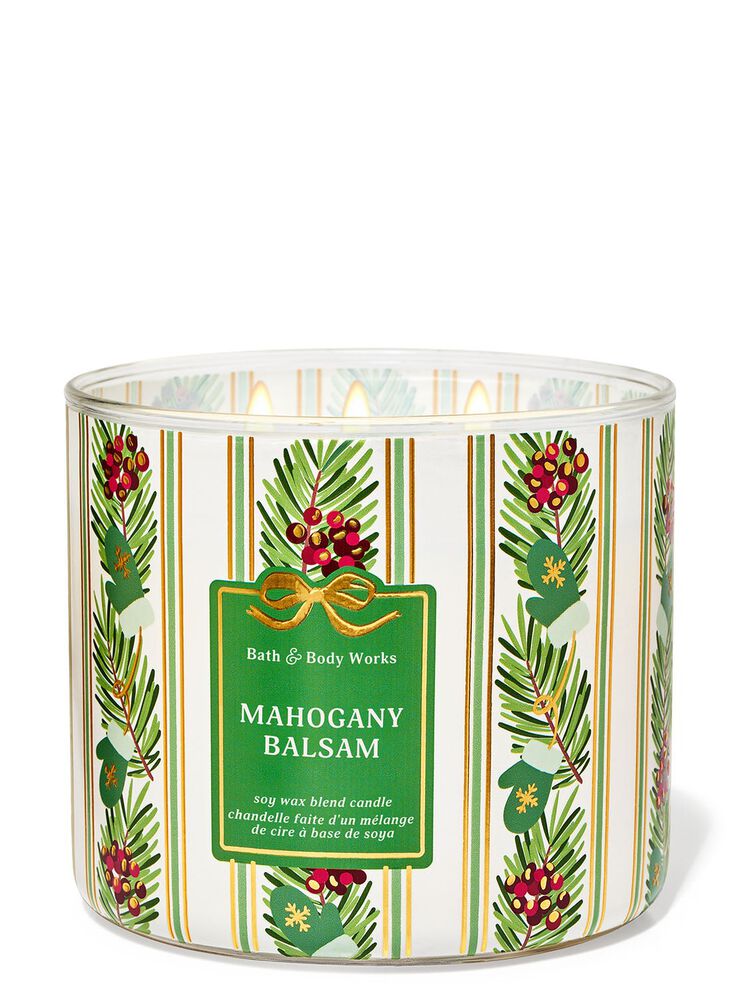Mahogany Balsam 3-Wick Candle 三芯蠟燭