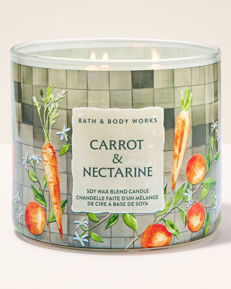 Carrot & Nectarine 3-Wick Candle 三芯蠟燭