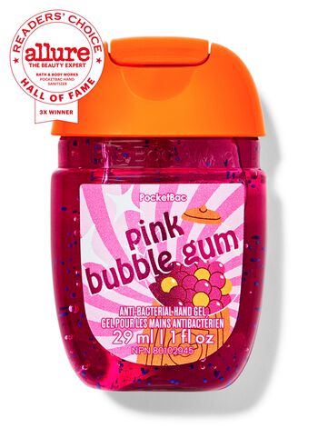 Pink Bubble Gum PocketBac Hand Sanitizer PocketBac搓手液