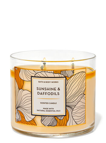 Sunshine And Daffodils Candle